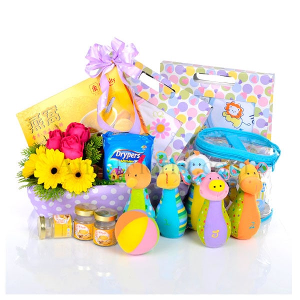 Angel Florist Baby Hamper Photo 2