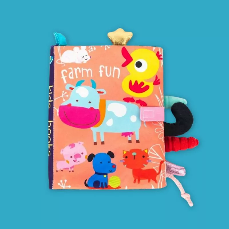 Farm Fun Cloth Book