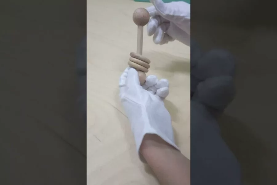 Wooden Baby Rattle Video Thumbnail