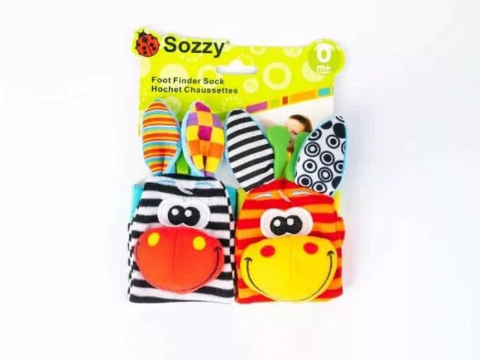 Animal Sock Rattle