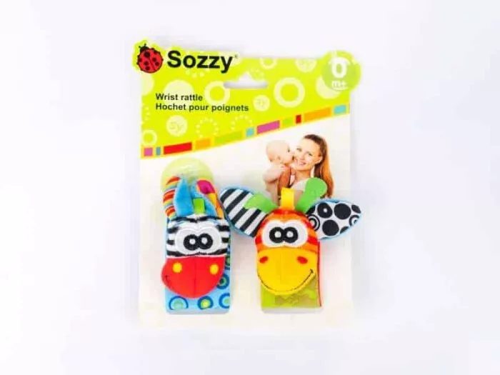 Animal Wrist Rattle Kaiby Toy