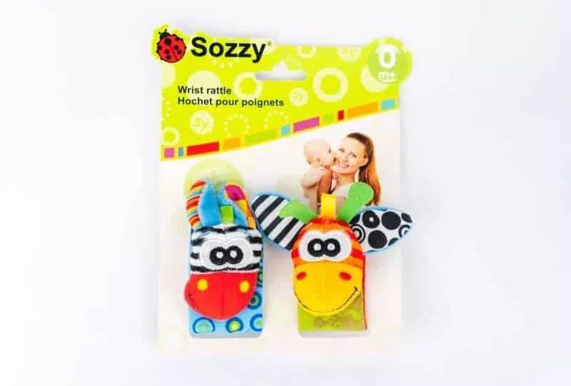 Animal Wrist Rattle Kaiby Toy