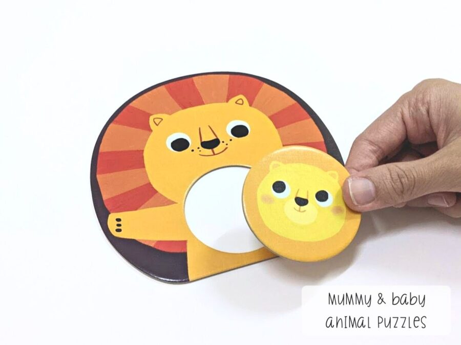Mummy Baby Animal Puzzles