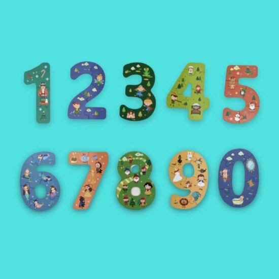 Number Puzzles Toddler Toy