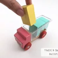 Trucks & Shapes Puzzles