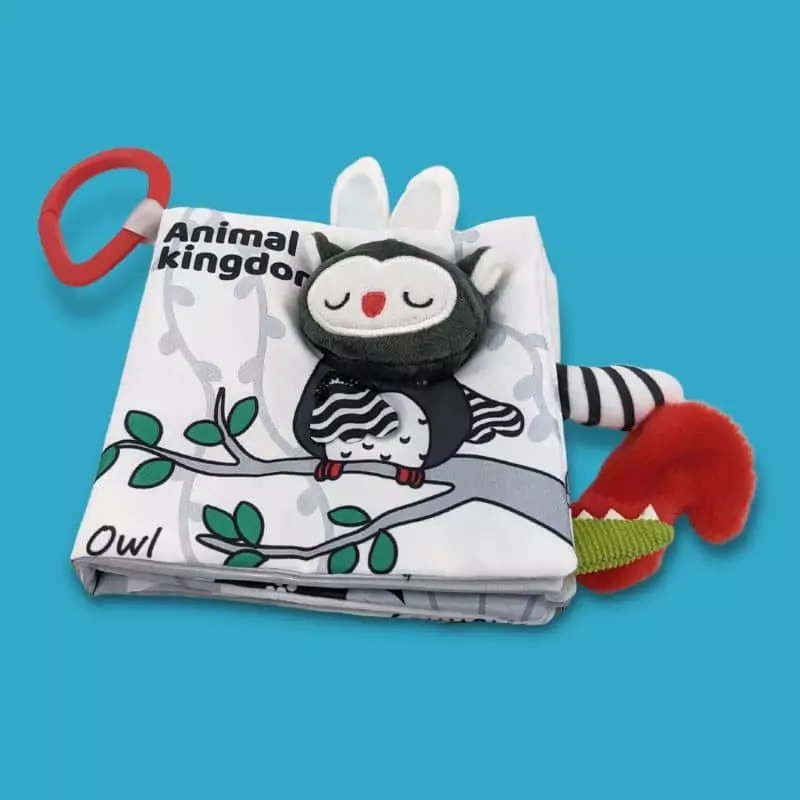 Animal Kingdom Cloth Book