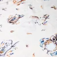 Forest Cuties Nursing Cover Close-Up