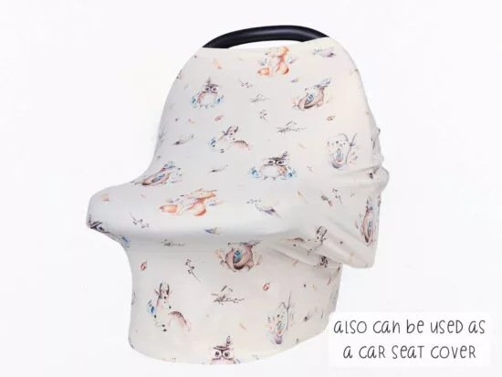 Forest Cuties Nursing Cover