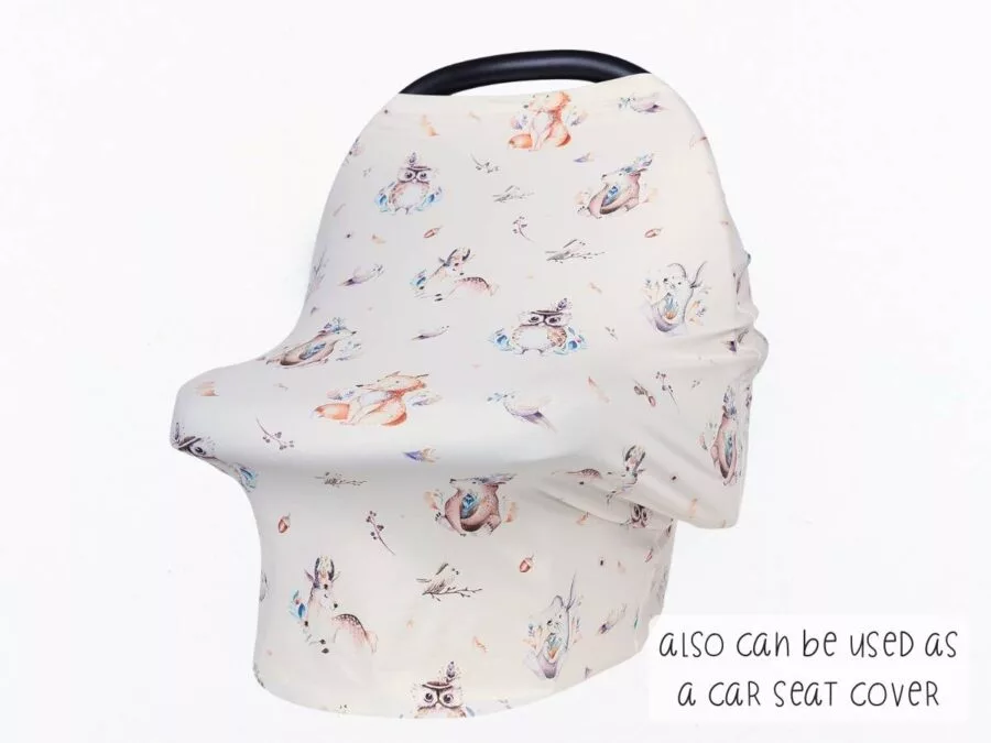 Forest Cuties Nursing Cover