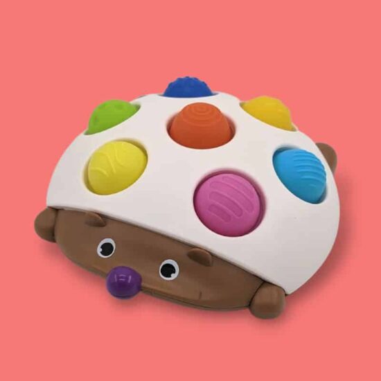 Hedgehog Colourful Busy Board Baby Toy