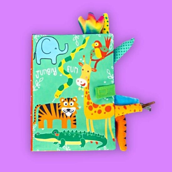 Jungly Fun Cloth Book 