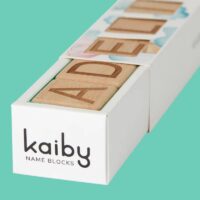 Personalised Kaiby Name Blocks