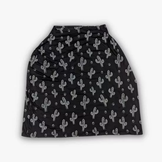 Midnight Cactus Nursing Cover