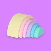 Rainbow Stacker Baby Toy