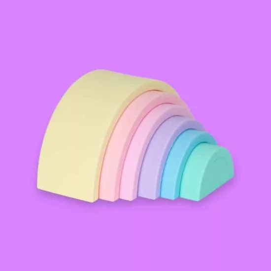 Rainbow Stacker Baby Toy