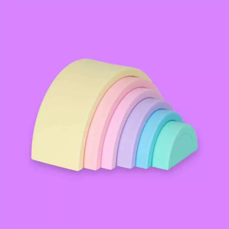 Rainbow Stacker Baby Toy