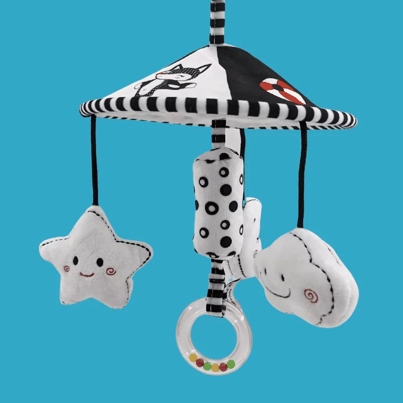 Slient Night Baby Stroller Mobile