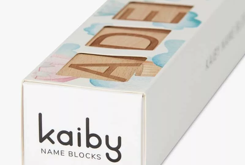 Personalised Kaiby Name Blocks