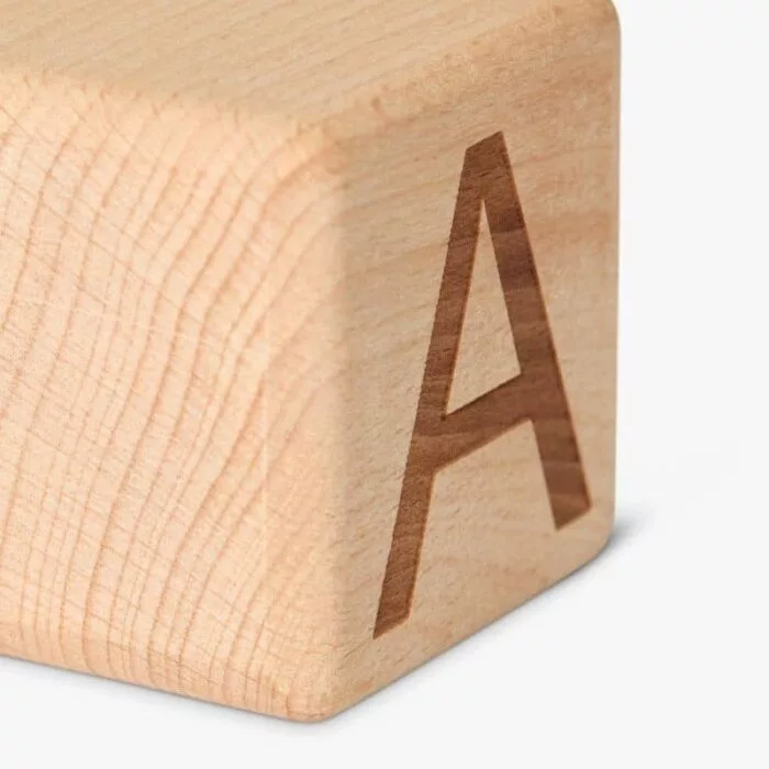 Personalised Kaiby Name Blocks Close-Up