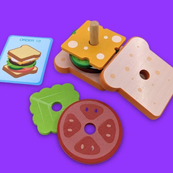 Make-A-Sandwich Wooden Toy