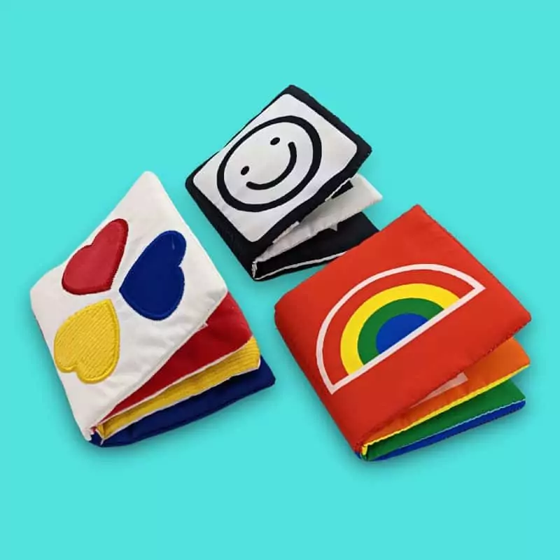 Mini Cloth Book Set (3 Books)