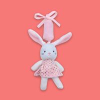 Bunny Hanging Rattle Toy