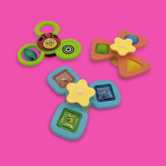 Mini Rattle Spinners Baby Toy
