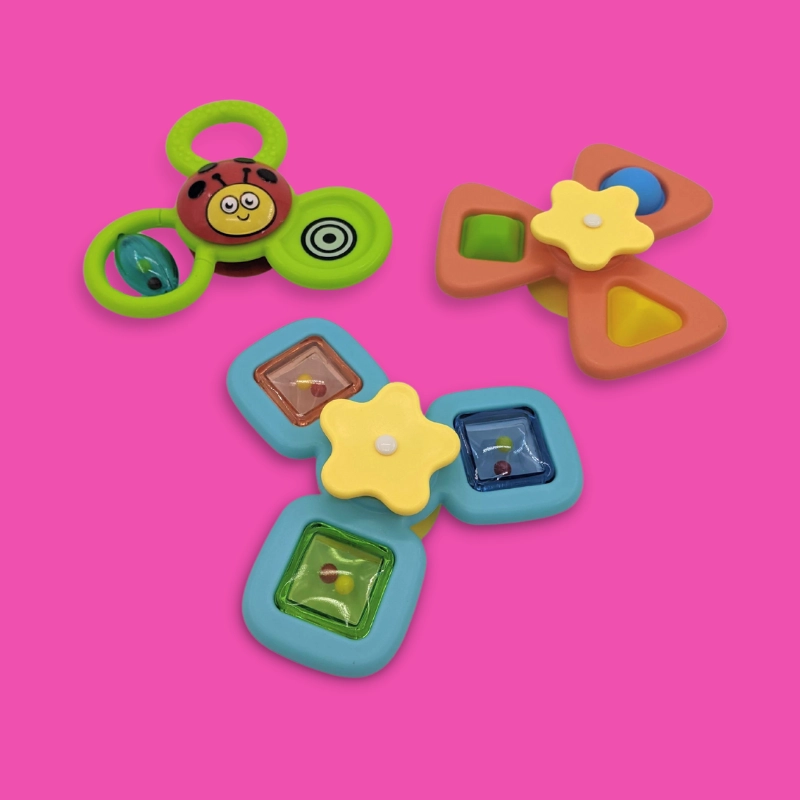 Mini Rattle Spinners Baby Toy