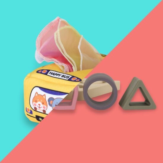 Silicon Shapes Puzzles and Sensory Tissus Box Bundle Product Image
