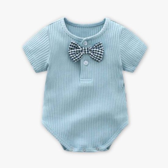 Little Gentleman Bowtie Romper