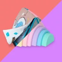 Silicon Rainbow Stacker and Baby Safe Flip Mirror Bundle Product Image