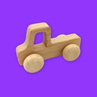 Wooden Pickup Truck Baby Toy