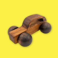 Wooden Sports Car Baby Toy