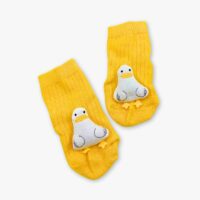 Yellow Duckling Baby Socks