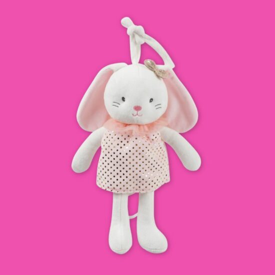 Stardust Sparkle Bunny Musical Lullaby Pull Toy