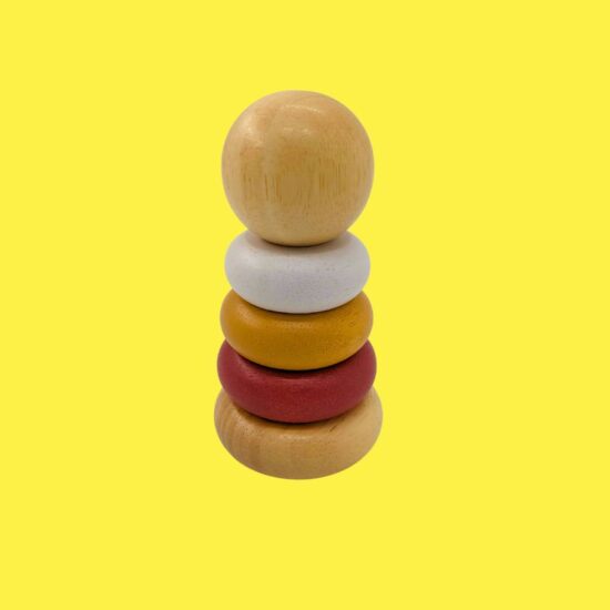 Wooden Stacking Rings Baby Toy