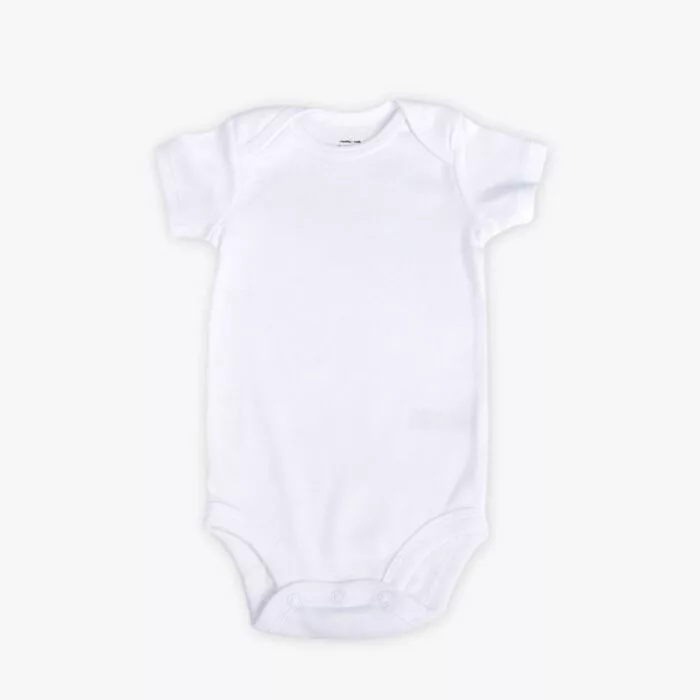 Pure White Baby Romper