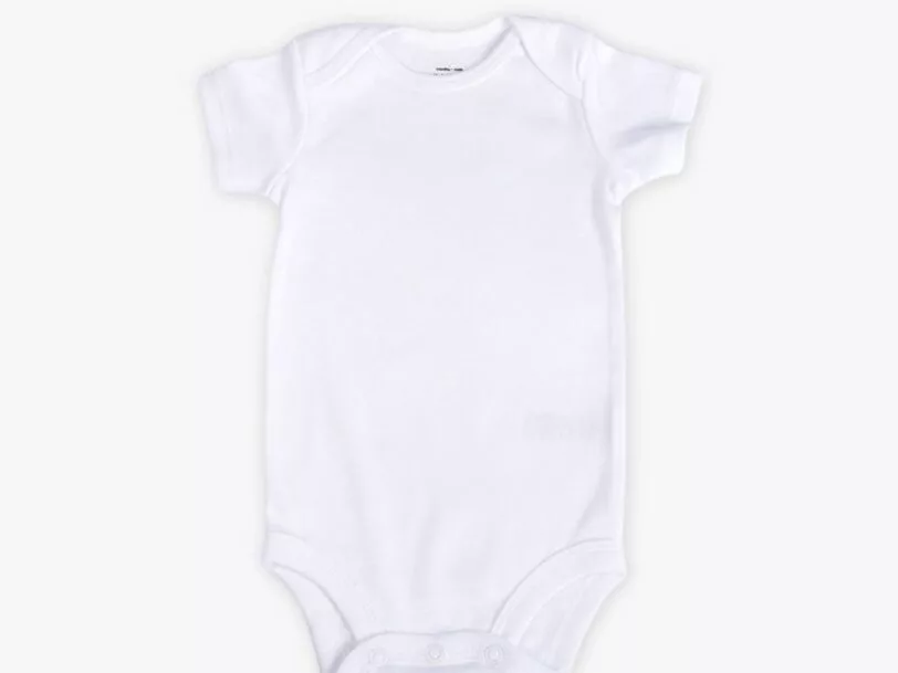 Pure White Baby Romper