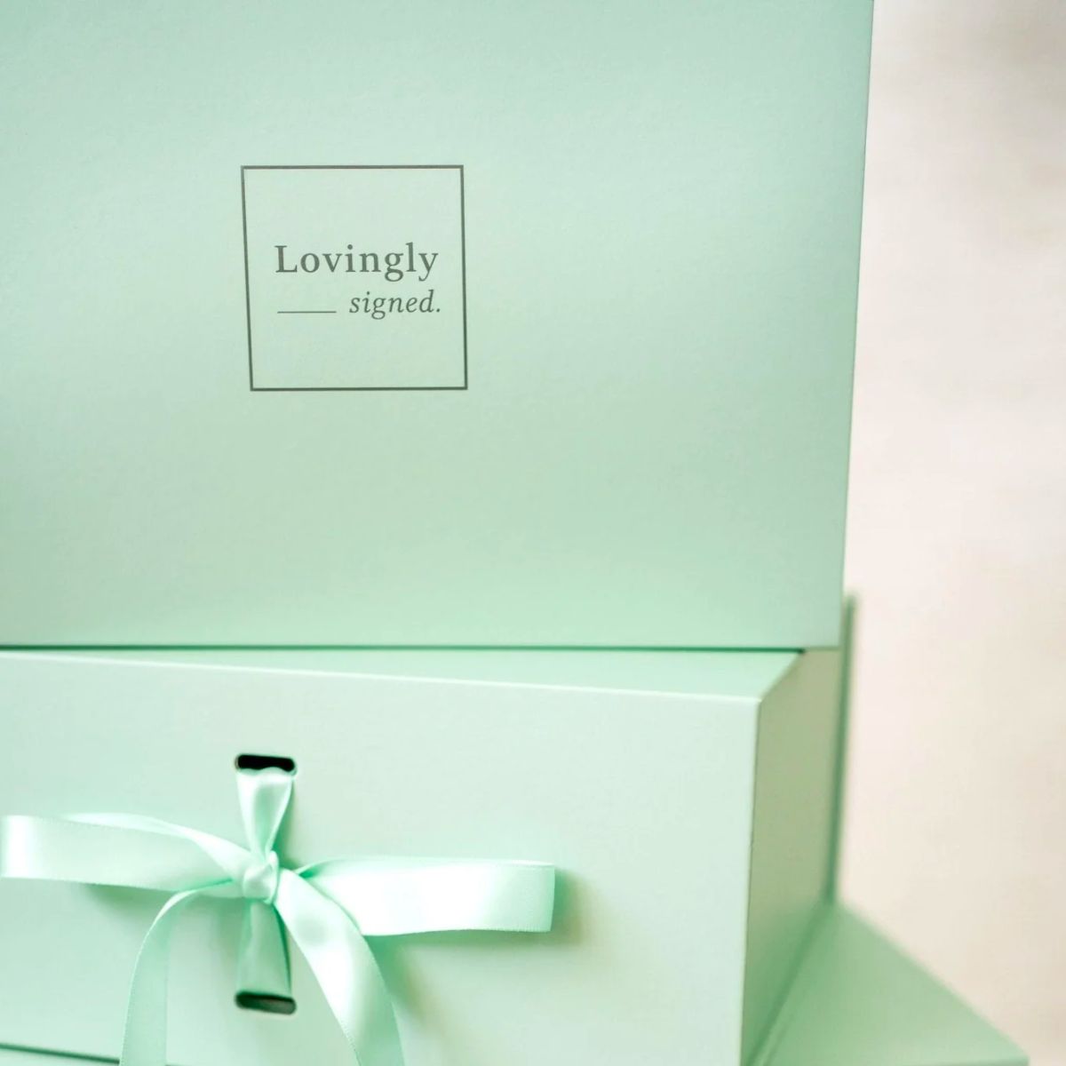 Lovingly Signed Packaging