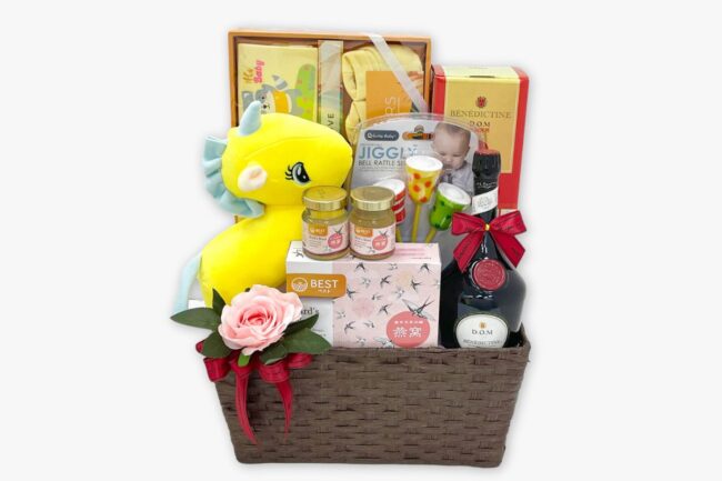 Hummings Mum & Baby Hamper (With DOM Benedictine) Review Banner