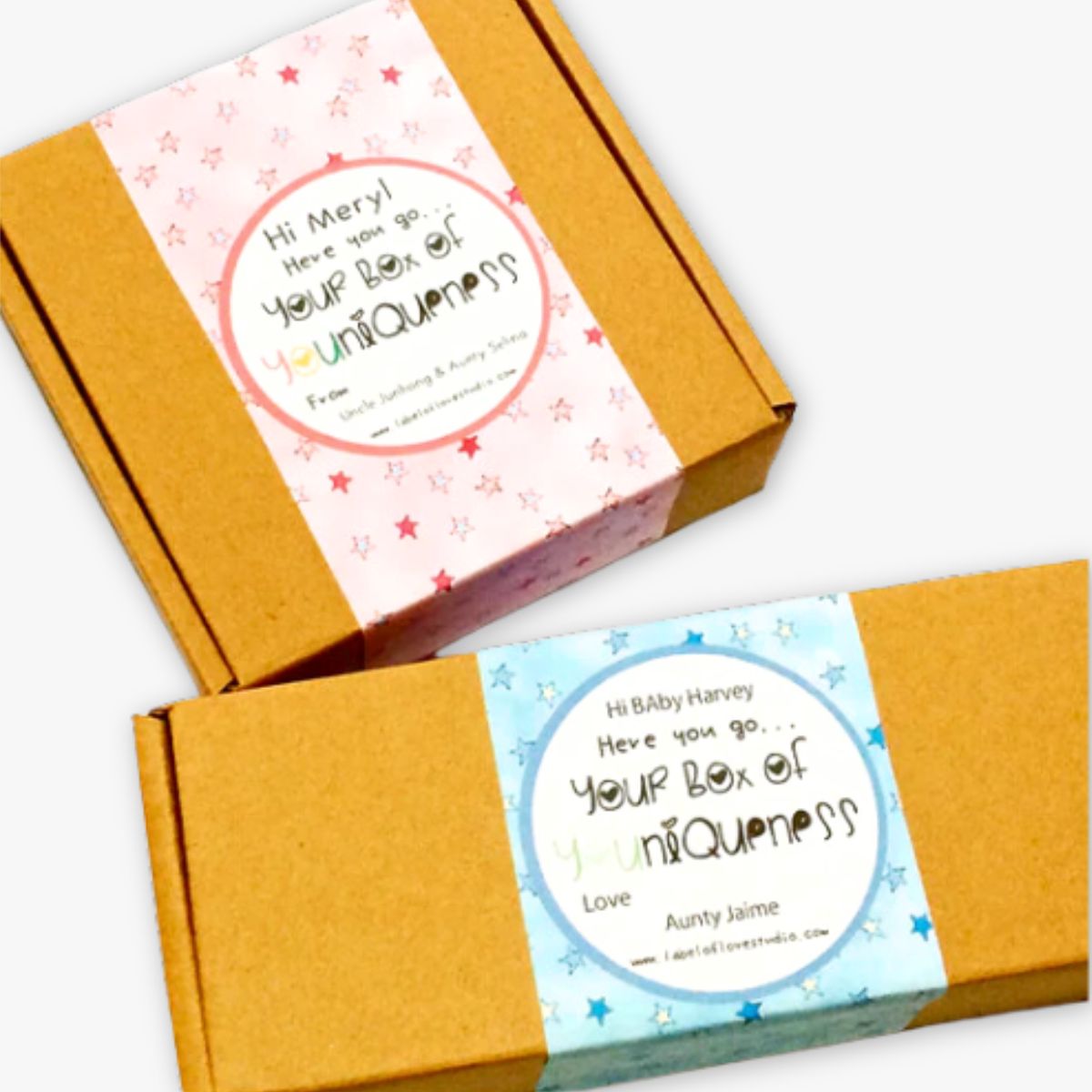 Label of Love Studio Gift Hamper Packaging