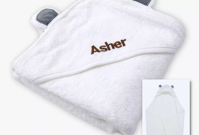 Personalised Hooded Towel v3