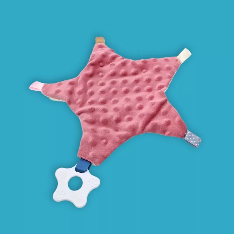 Shiny Star Soothing Cloth (Dark Pink)