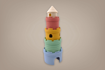 Silicon Stacking Castle 1200