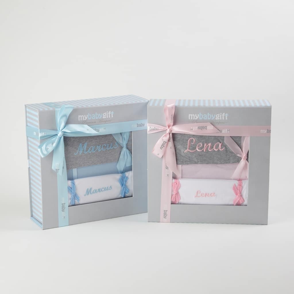 My Baby Gift Luxury Milestone Hamper Packaging