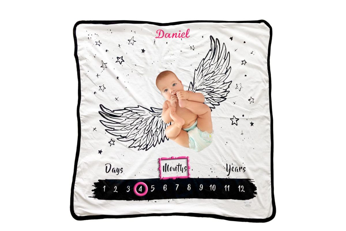 My Baby Gift Luxury Milestone Hamper Personlisation