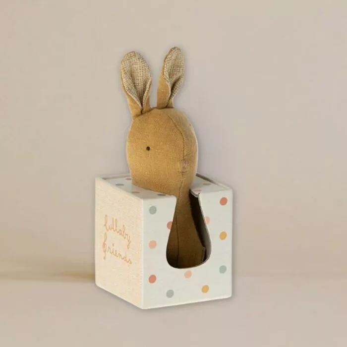 MAILEG Lullaby friends, Bunny Rattle