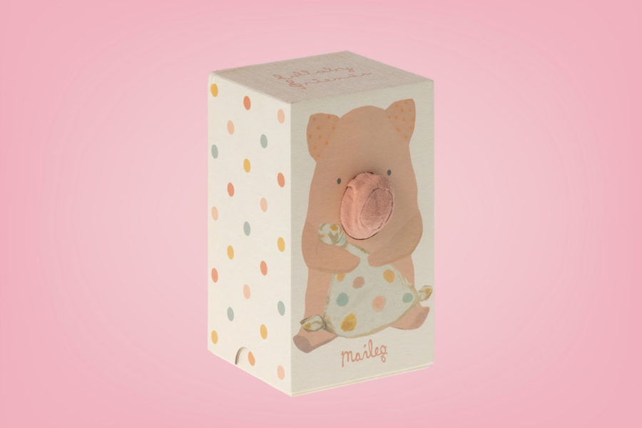 MAILEG Lullaby friends, Pig 1200 (2)