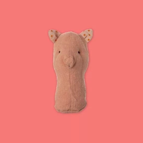 MAILEG Lullaby Friends Pig Rattle