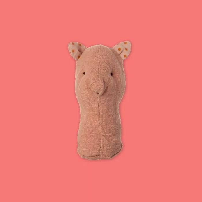MAILEG Lullaby Friends Pig Rattle